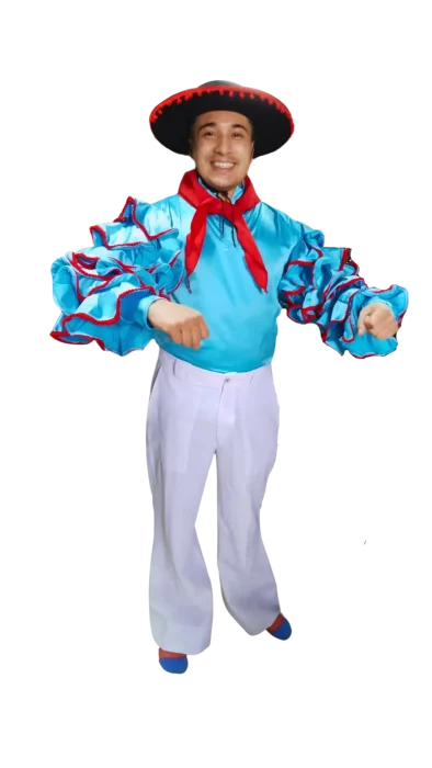 1 Traje rumbero de la máscara